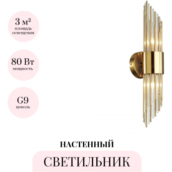 Бра ODEON LIGHT HALL FLAMBI 4847/2W