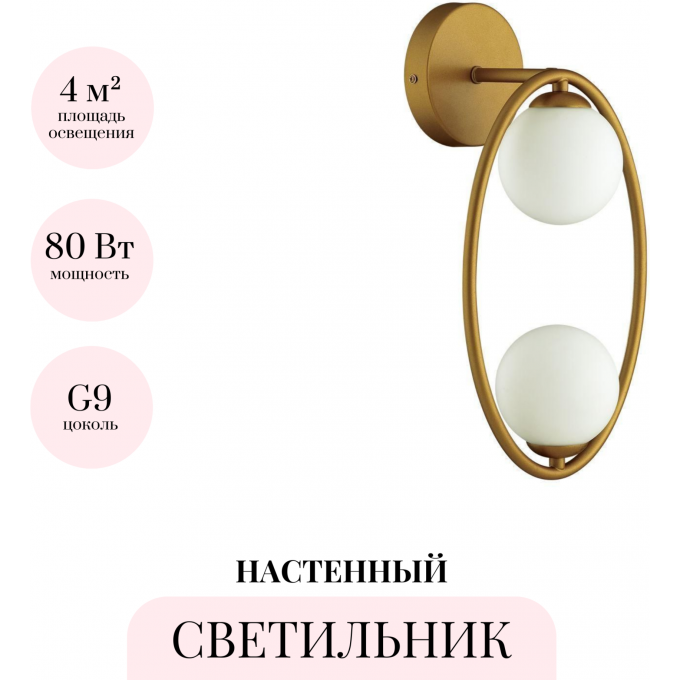 Бра ODEON LIGHT SLOTA 4808/2W