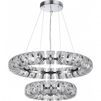 Люстра ODEON LIGHT MIRAGE L-VISION ODL24 455 LED 230W 4000K 15663лм металл акрил, хром Люстра ODEON LIGHT MIRAGE L-VISION ODL24 455 LED 230W 4000K 15663лм металл акрил, хром