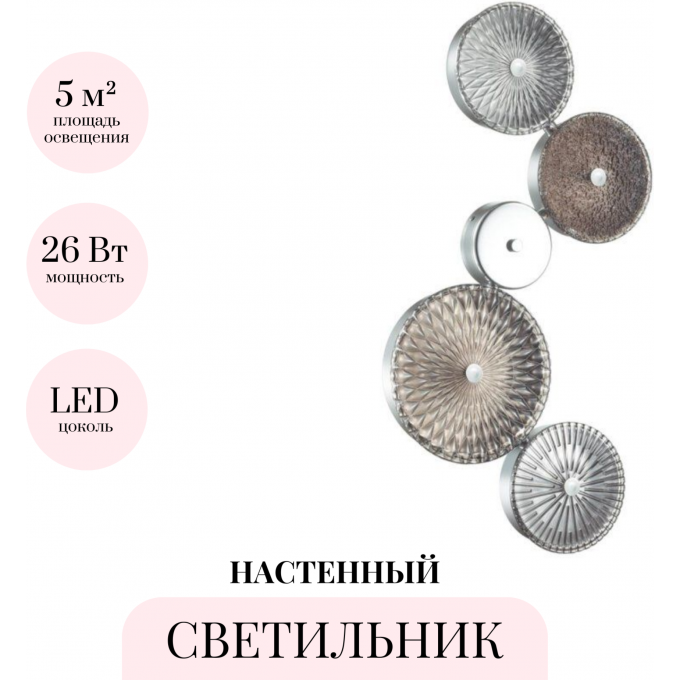 Настенный светильник ODEON LIGHT CARAMELLA 5416/26WL