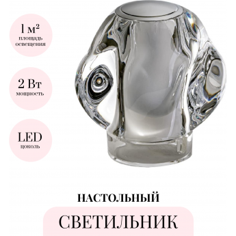 Настольная лампа ODEON LIGHT JEMSTONE L-VISION 5084/2TL