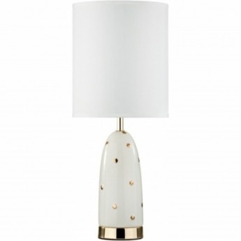 Настольная лампа ODEON LIGHT MODERN POLLEN ODL_EX24 42 E27 1*60W золотой/молочный/белый/металл/керамика/ткань Настольная лампа ODEON LIGHT MODERN POLLEN ODL_EX24 42 E27 1*60W золотой/молочный/белый/металл/керамика/ткань
