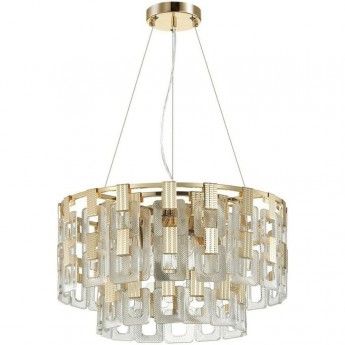 Подвесная люстра ODEON LIGHT BUCKLE 4989/9 Подвесная люстра ODEON LIGHT BUCKLE 4989/9
